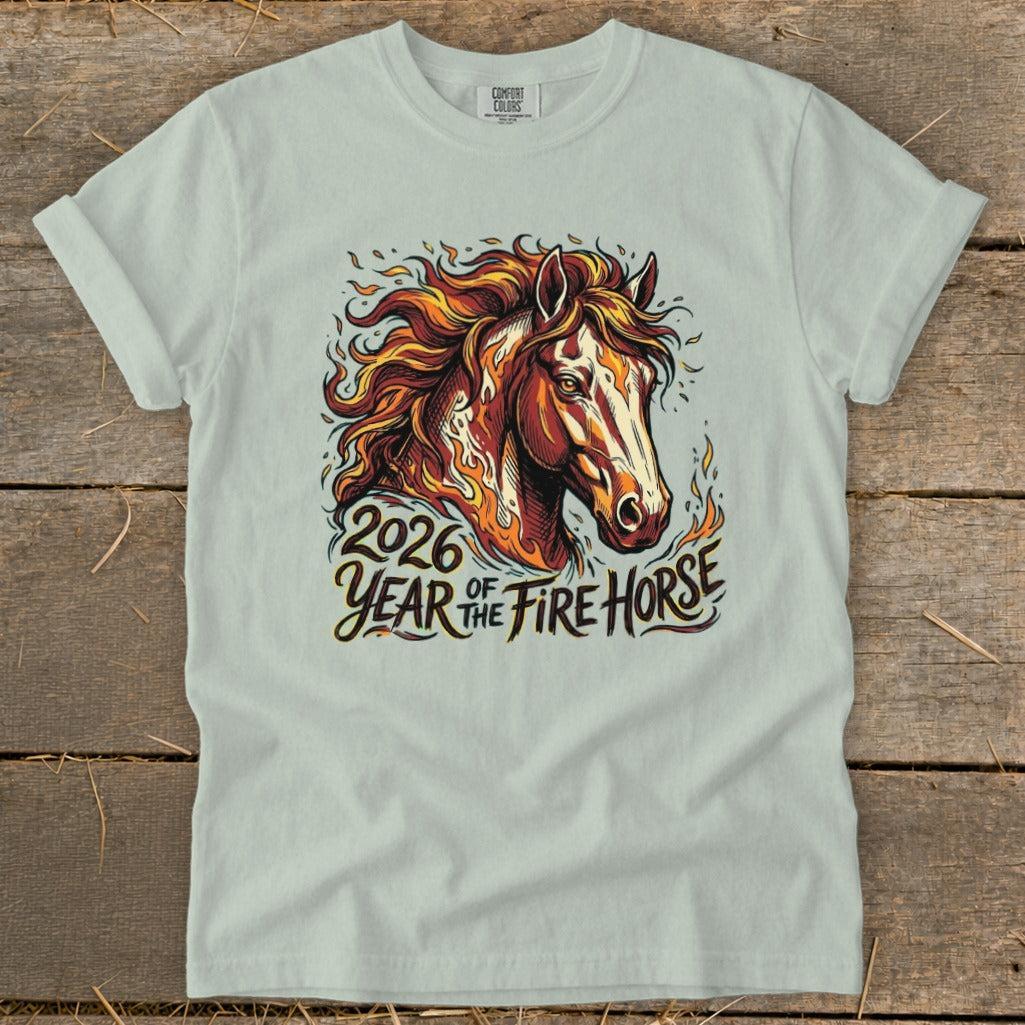 2026 Year of the Fire Horse Signature Tee
