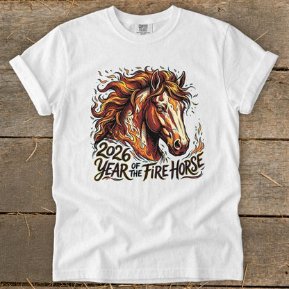 2026 Year of the Fire Horse Signature Tee