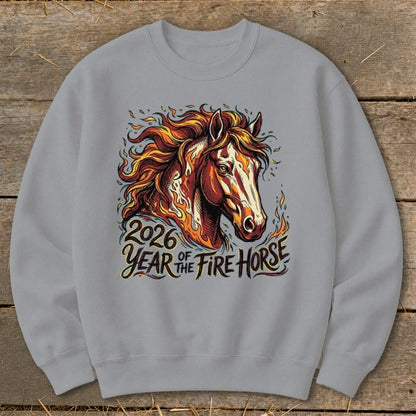 2026 Year of the Fire Horse Sweatshirt
