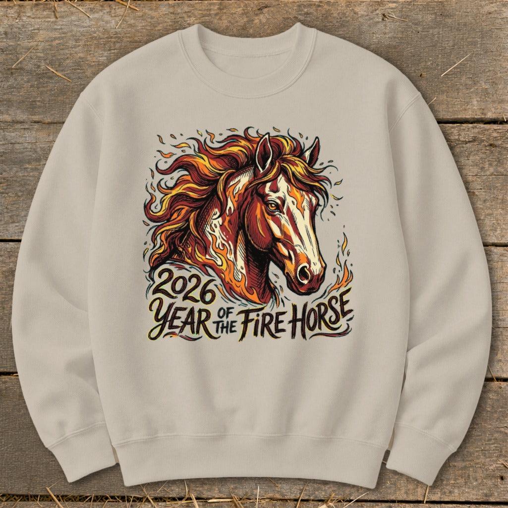 2026 Year of the Fire Horse Sweatshirt