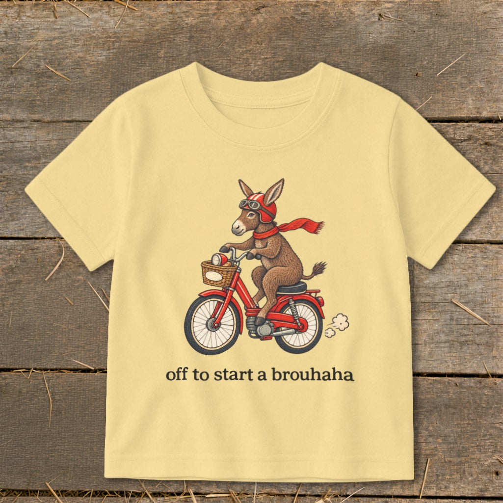 Off To Start a Brouhaha Toddler Tee