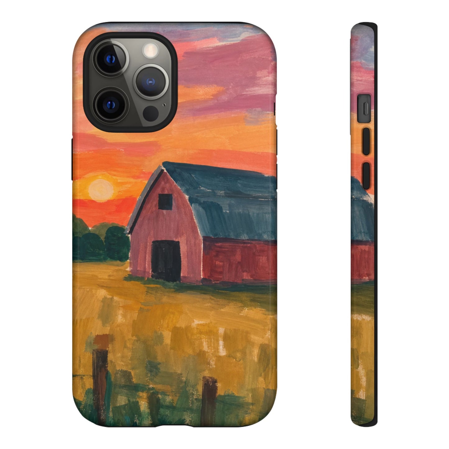 Watercolor Barn Phone Case