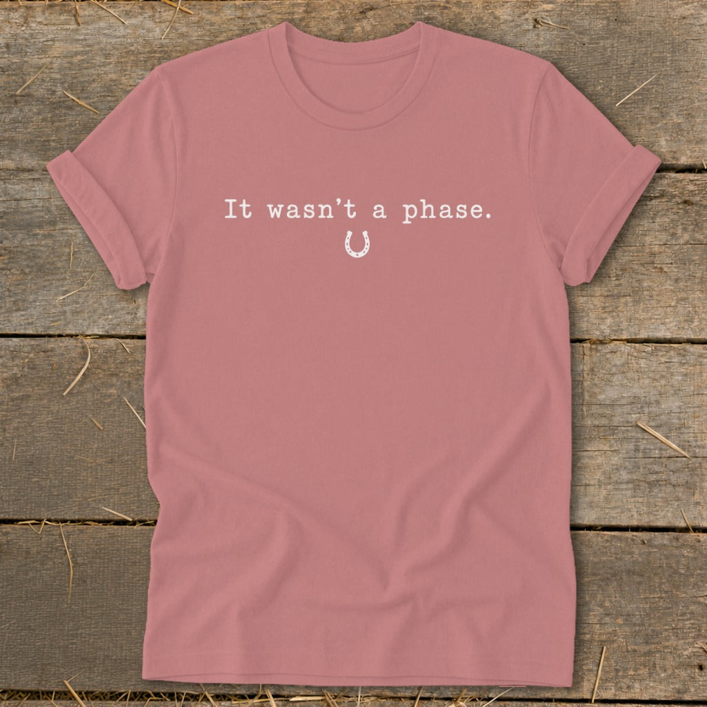 It Wasn't a Phase Horseshoe Softstyle Tee