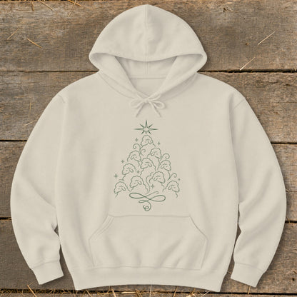 Elegant Sheep Tree Hoodie