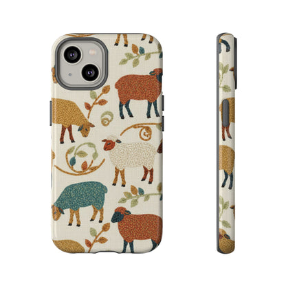 Folksy Sheep Phone Case