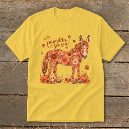Fall Floral Donkey Youth Tee