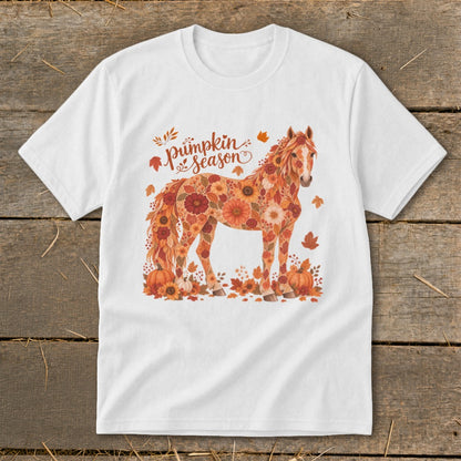 Fall Floral Horse Youth Tee