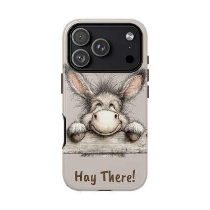 Hay There Donkey Phone Case