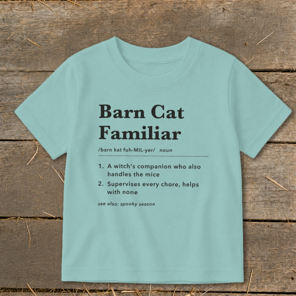Barn Cat Familiar Definition Toddler Tee