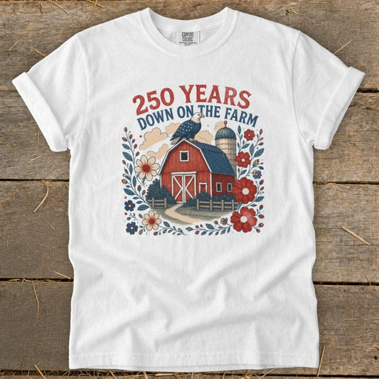 250 years Down on the Farm Signature Tee