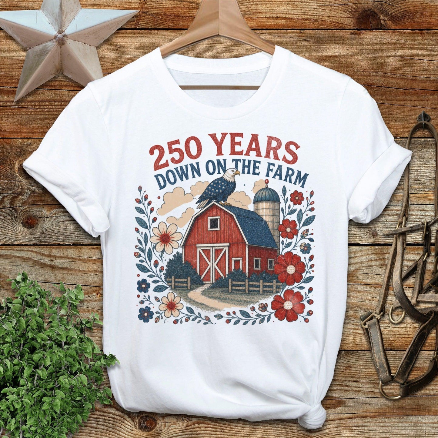 250 years Down on the Farm Softstyle Tee