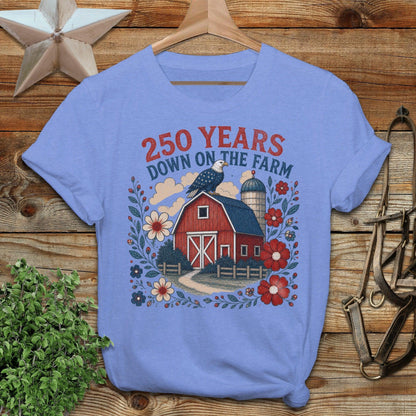 250 years Down on the Farm Softstyle Tee