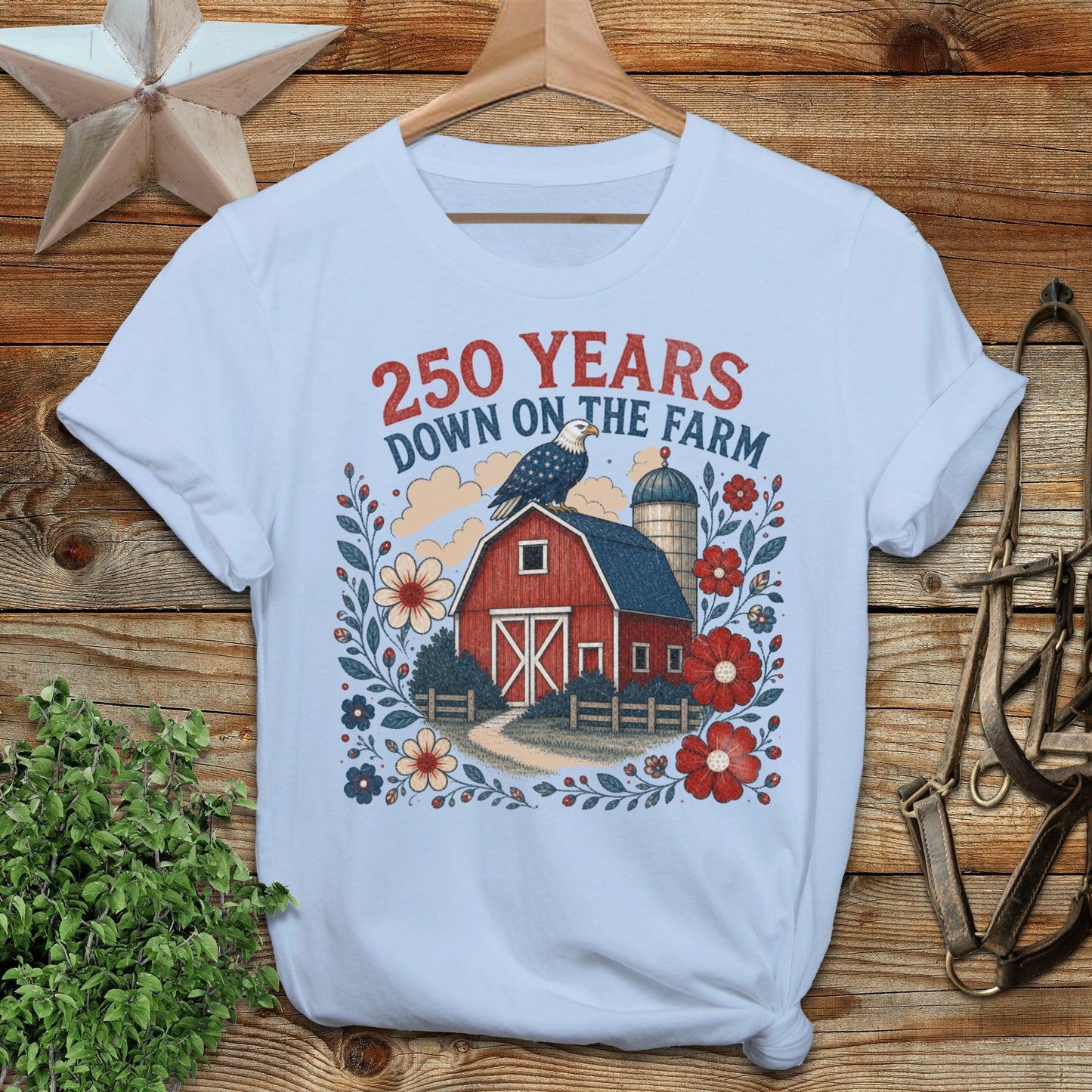 250 years Down on the Farm Softstyle Tee