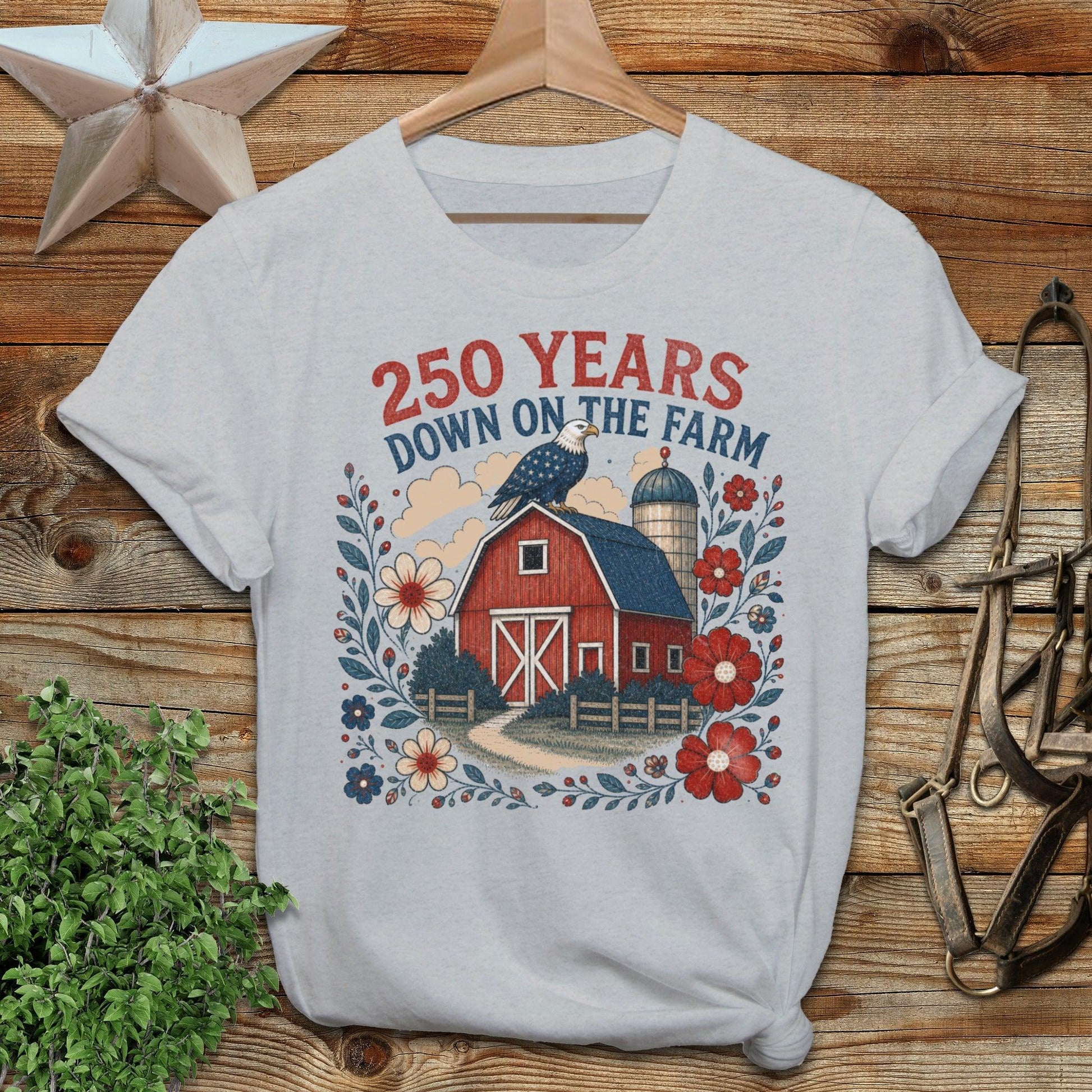 250 years Down on the Farm Softstyle Tee