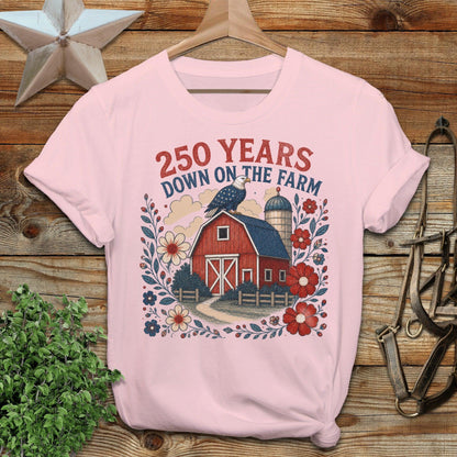 250 years Down on the Farm Softstyle Tee