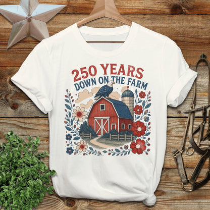 250 years Down on the Farm Softstyle Tee
