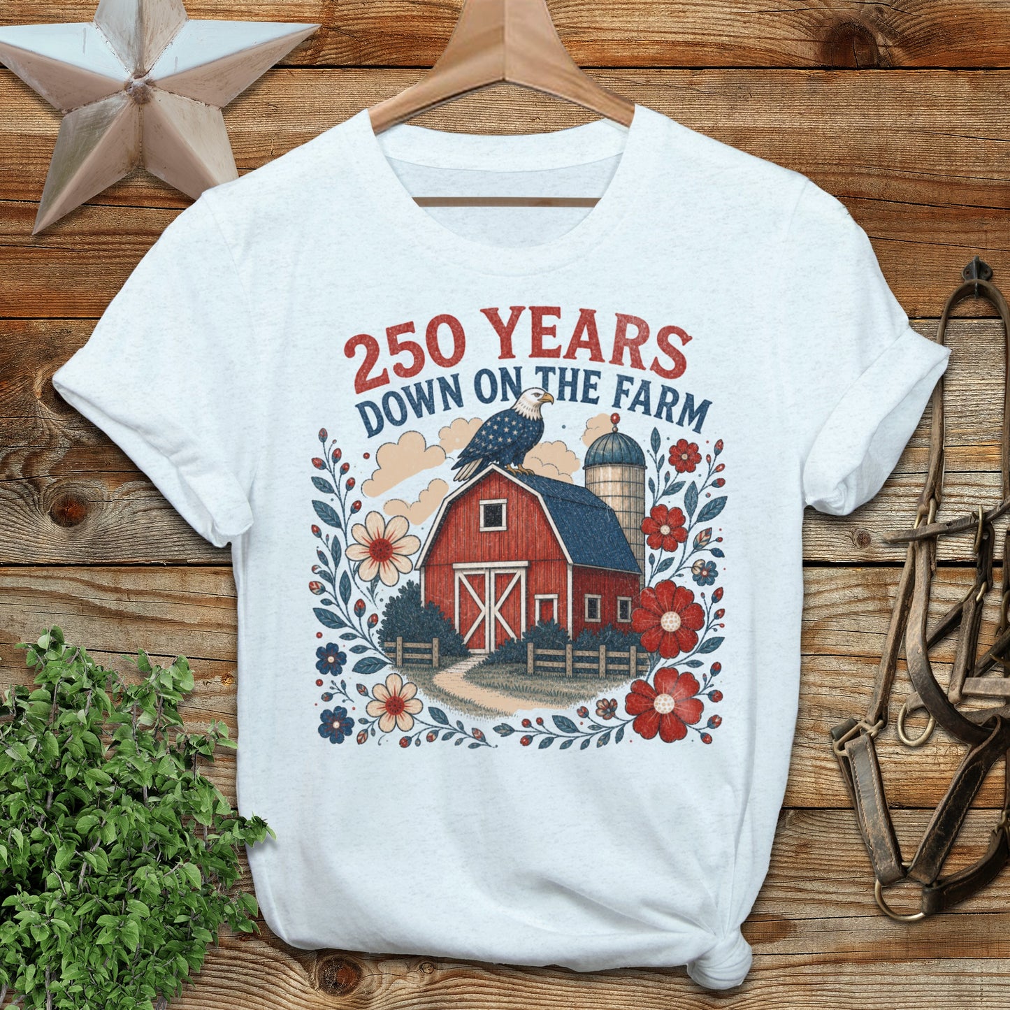 250 years Down on the Farm Softstyle Tee