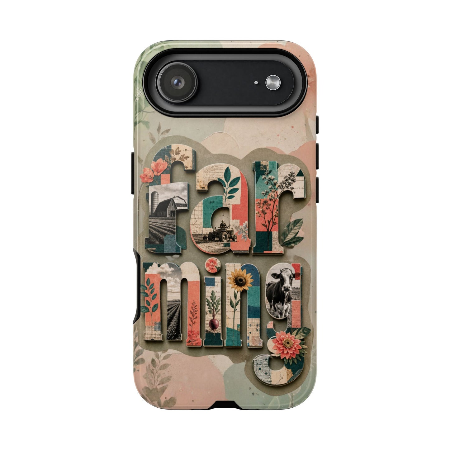 Farming Scrapbook Phone Case