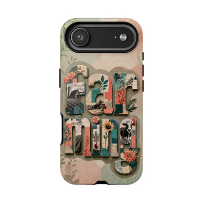 Farming Scrapbook Phone Case