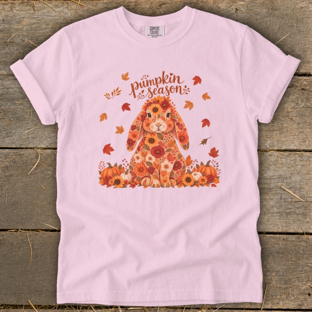 Fall Floral Rabbit Signature Tee