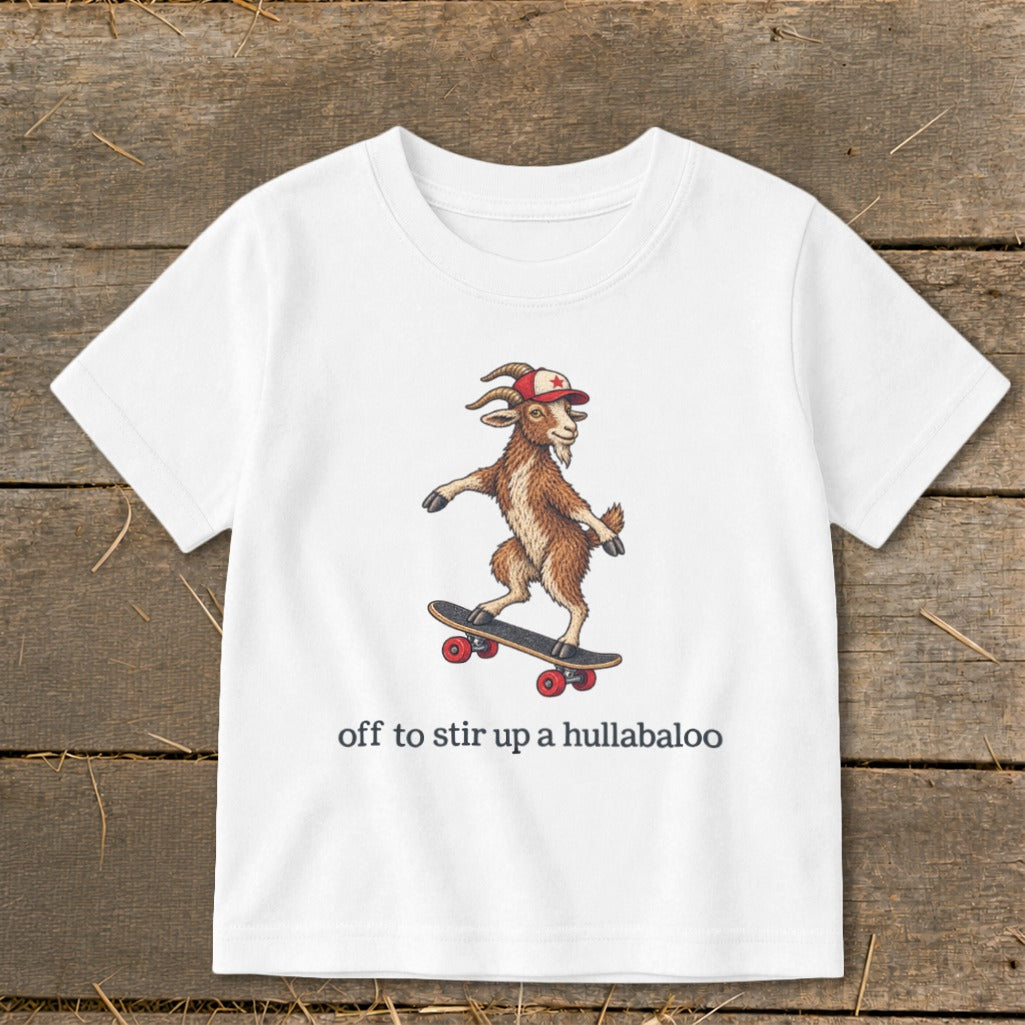 Off To Stir Up a Hullabaloo Toddler Tee