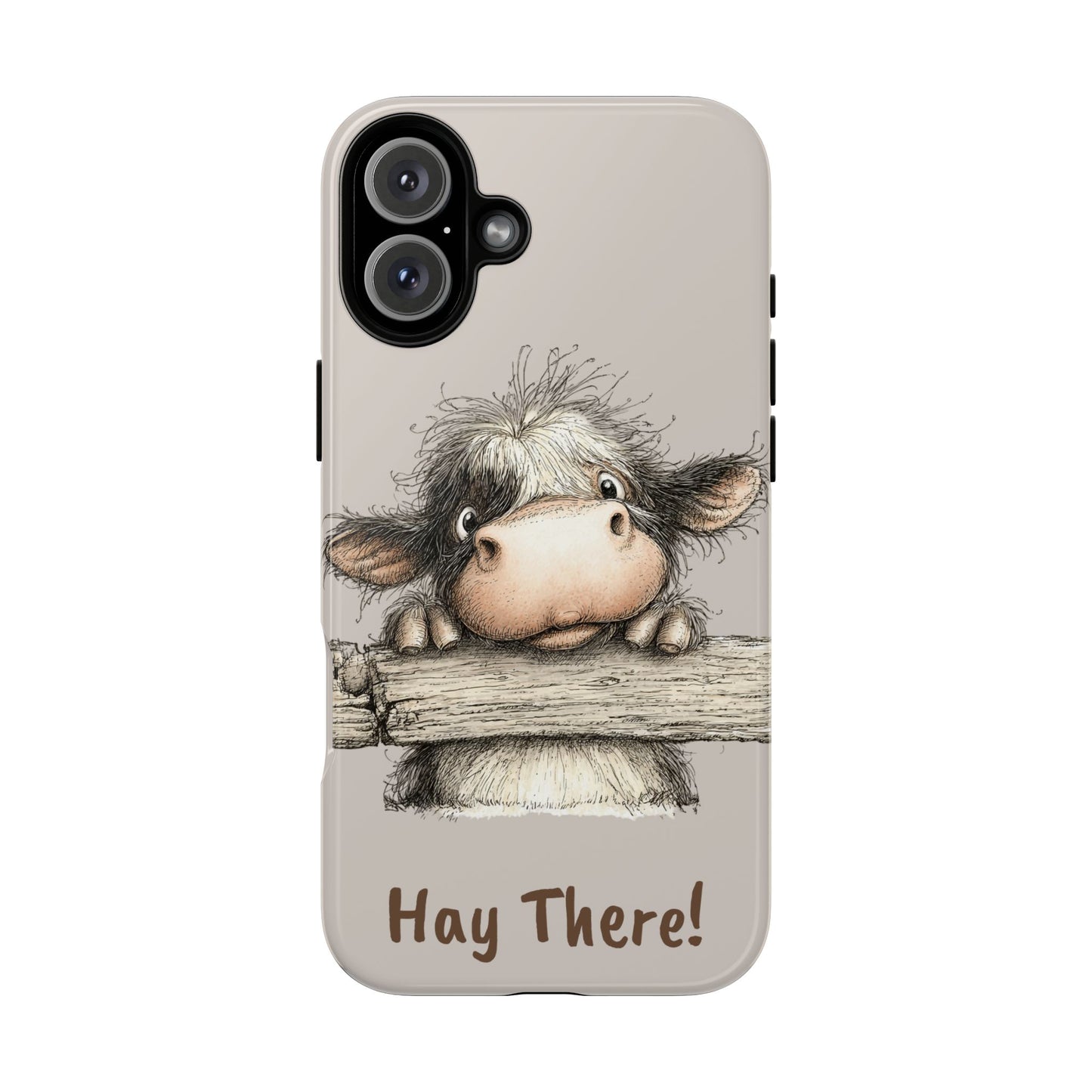 Hay There Cow Phone Case