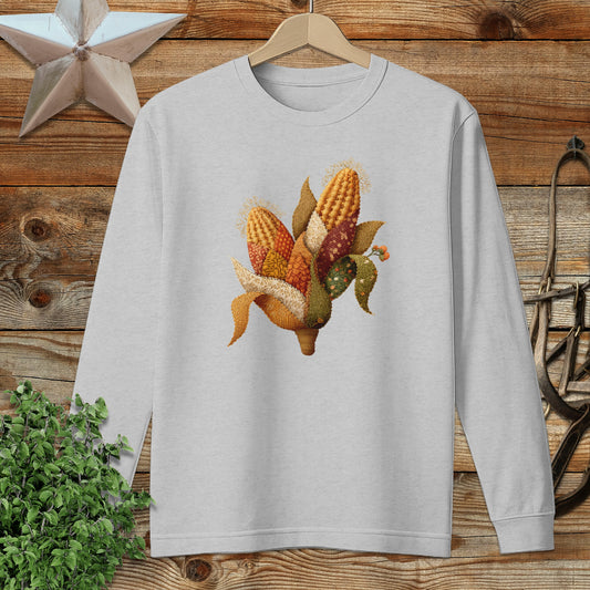 Colorful Corn Design on Casual Long Sleeve product
