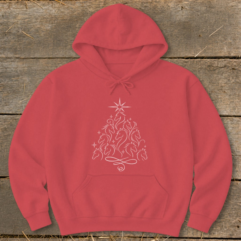 Elegant Horse Tree Hoodie