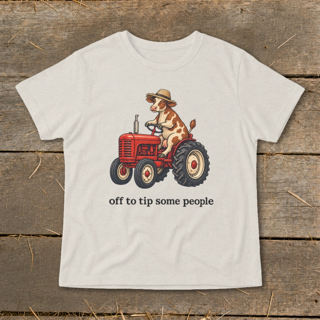Off To Tip People Infant Tee