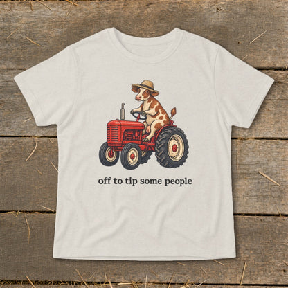 Off To Tip People Infant Tee