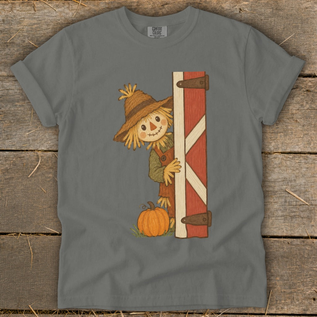 Peeking Scarecrow Signature Tee