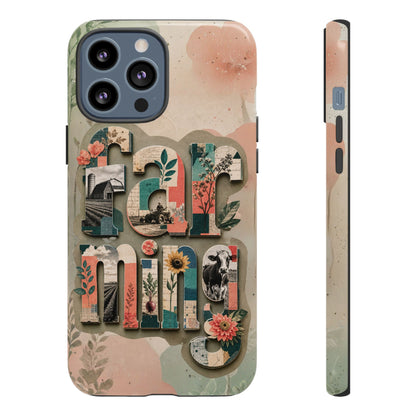 Farming Scrapbook Phone Case
