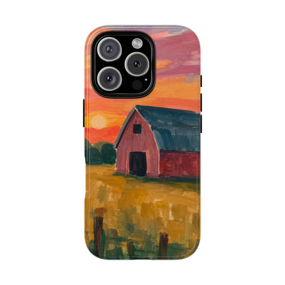 Watercolor Barn Phone Case