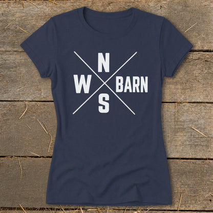 Barn Compass Ladies Tee