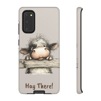 Hay There Cow Phone Case