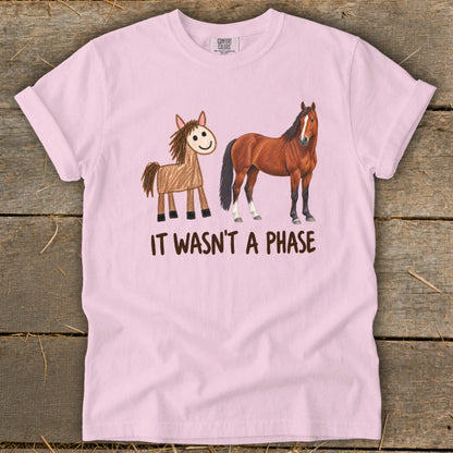It Wasn't a Phase Drawing Signature Tee