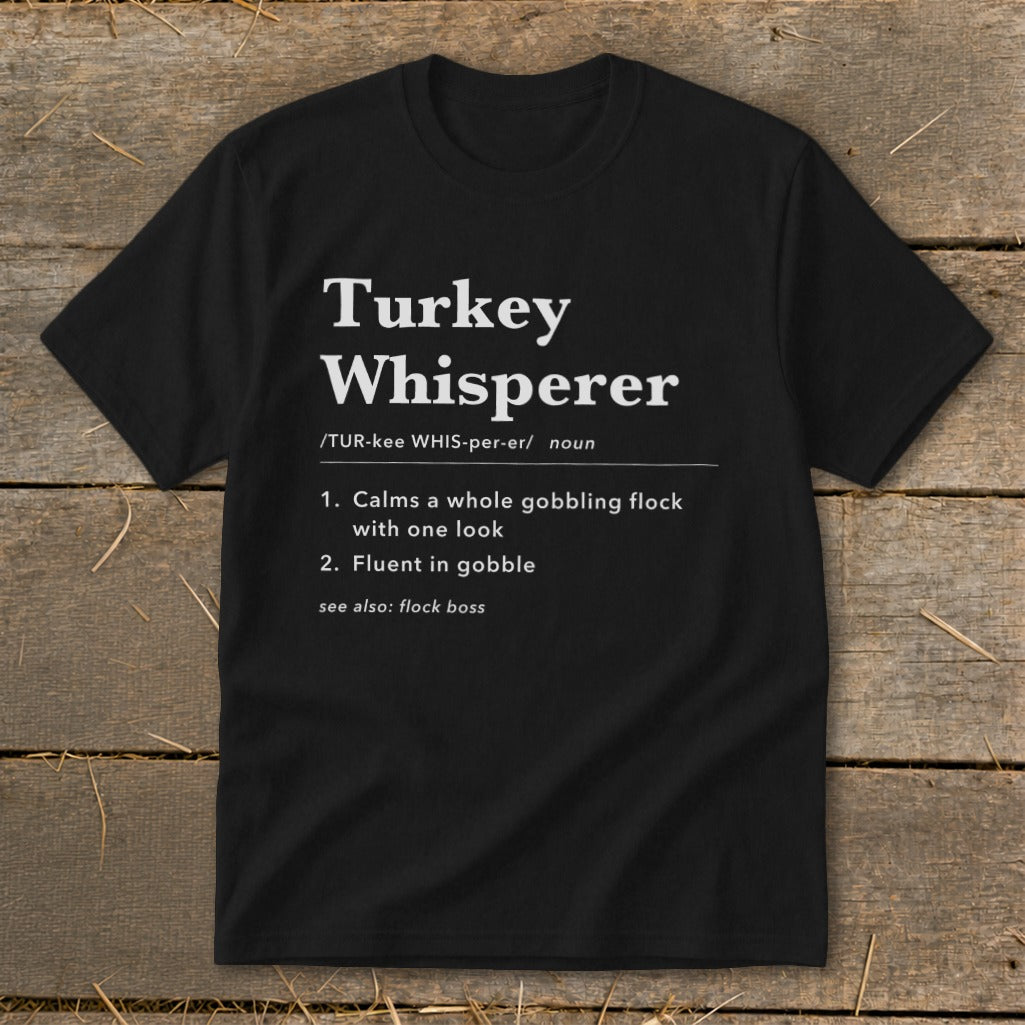 Turkey Whisperer Definition Youth Tee