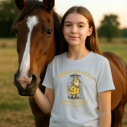 More Ornery Than A Goat In A Rainstorm T-Shirt