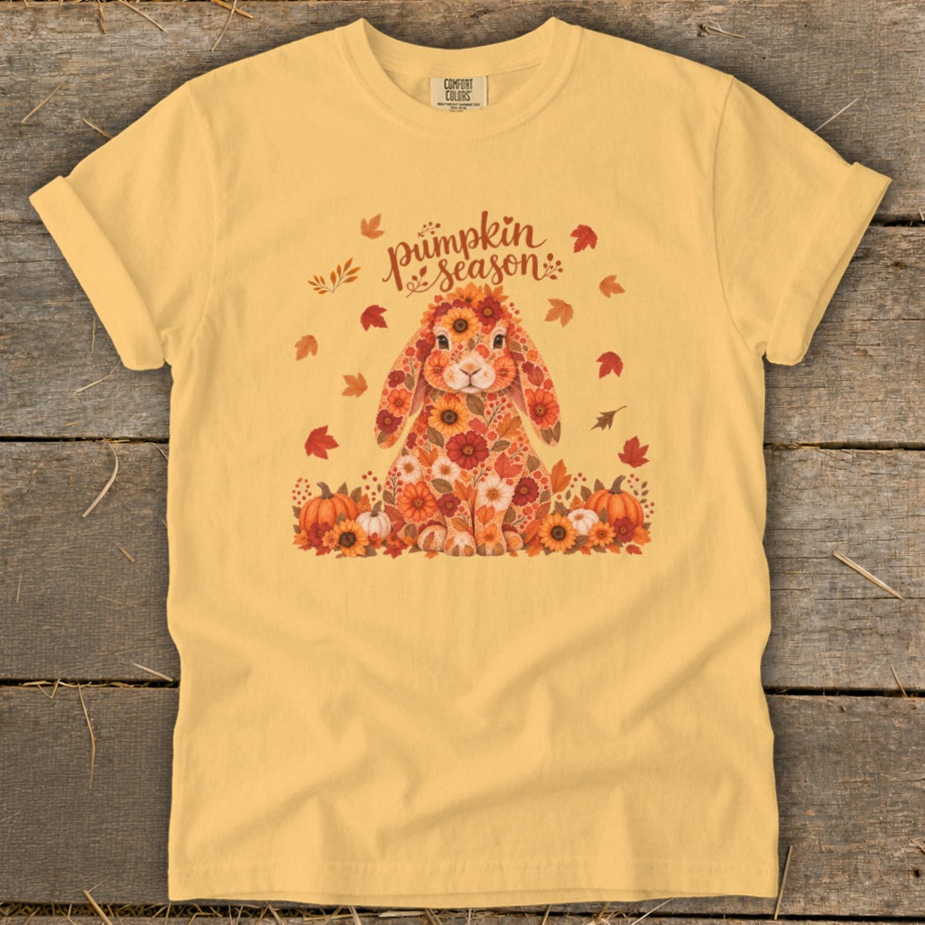 Fall Floral Rabbit Signature Tee