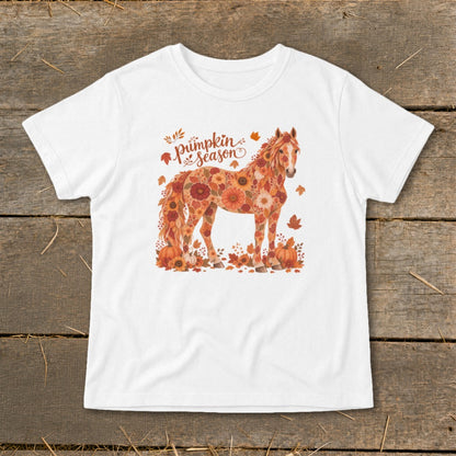 Fall Floral Horse Infant Tee