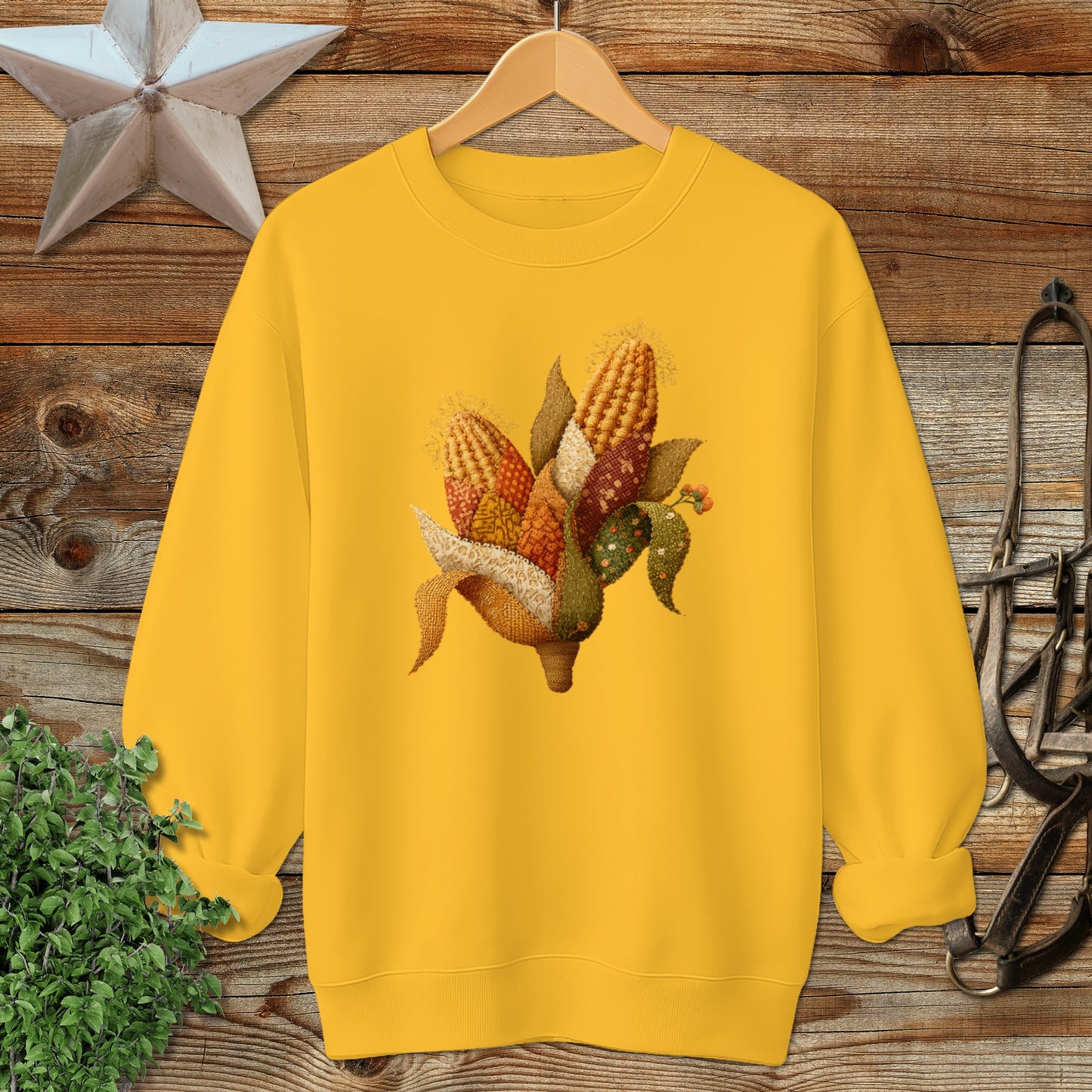 Autumn Harvest Corn Graphic Sweatshirt product type
