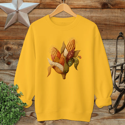 Autumn Harvest Corn Graphic Sweatshirt product type