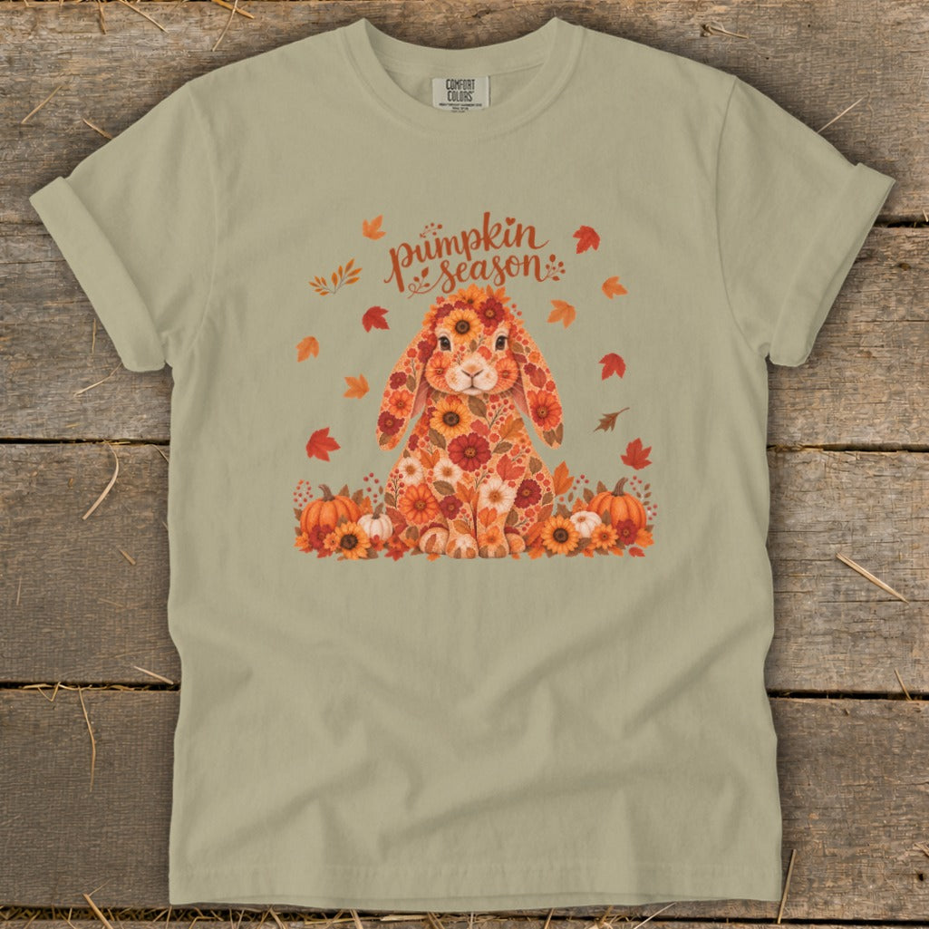 Fall Floral Rabbit Signature Tee