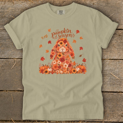Fall Floral Rabbit Signature Tee