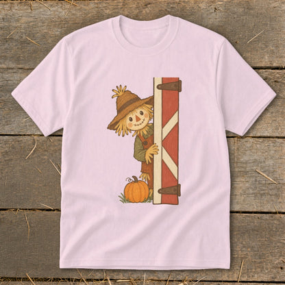 Peeking Scarecrow Youth Tee