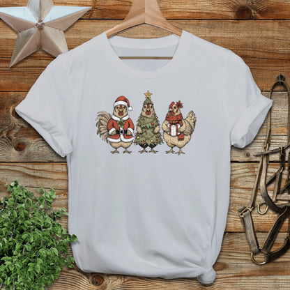 3 Chick Christmas Softstyle Tee
