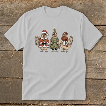 3 Chick Christmas Youth Tee
