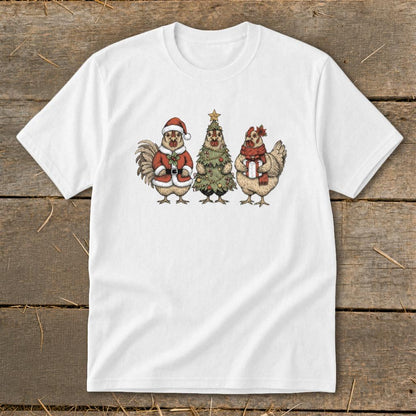3 Chick Christmas Youth Tee