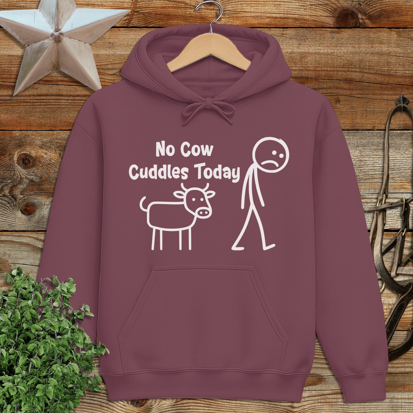 No Cow Cuddles Today Hoodie