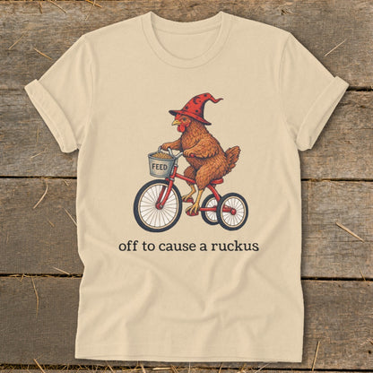 Off To Cause a Ruckus Softstyle Tee